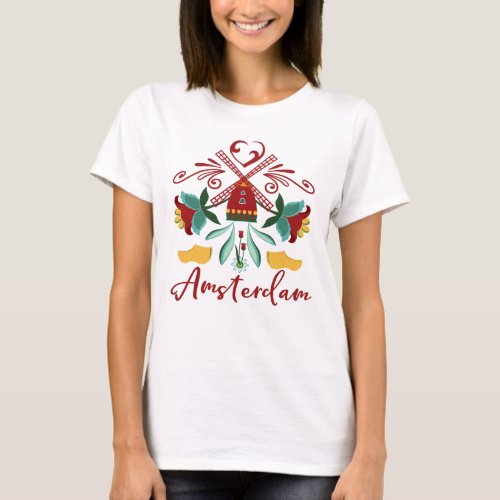 Love Amsterdam  Netherlands Holland T_Shirt