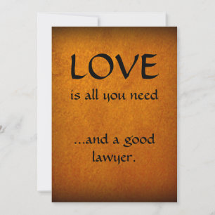 Love And A Good Lawyer Thank You