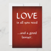 Love And A Good Lawyer Thank You