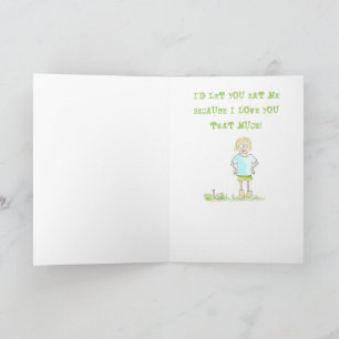 Love and Appreciation Zombie Card