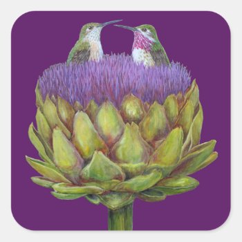 Love And Artichoke Stickers by vickisawyer at Zazzle