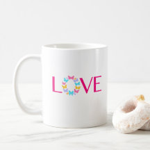 Love and Butterflies Coffee Mug