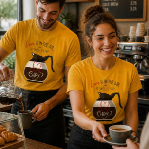 Love and Coffee Silly T-Shirt