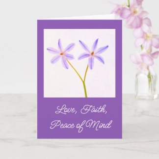 Love and Faith Cancer Get Well Card