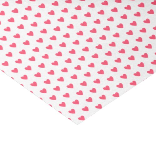 Love and Friendship Bright Red Hearts Tissue Paper