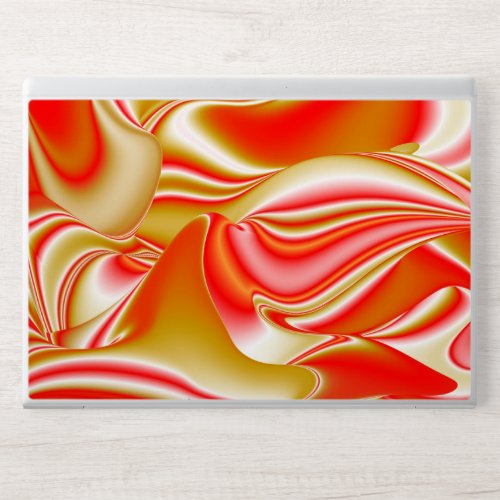 Love and Gold Abstract 3D Rainbowart HP Laptop Skin