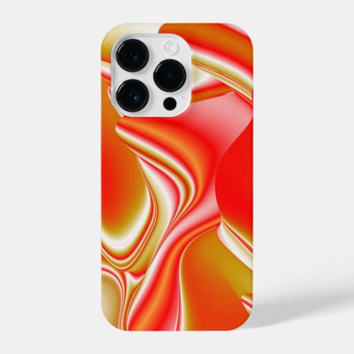 Love and Gold Abstract 3D Rainbowart iPhone 14 Pro Case