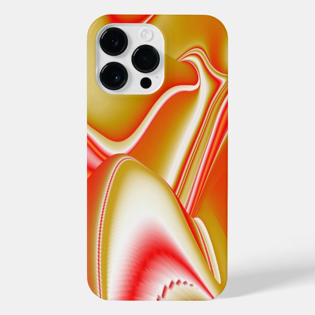 Love and Gold Abstract 3D Rainbowart iPhone Case (Back)