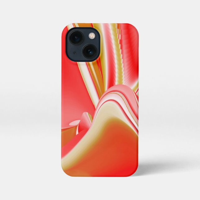 Love and Gold Abstract 3D Rainbowart iPhone Case (Back)