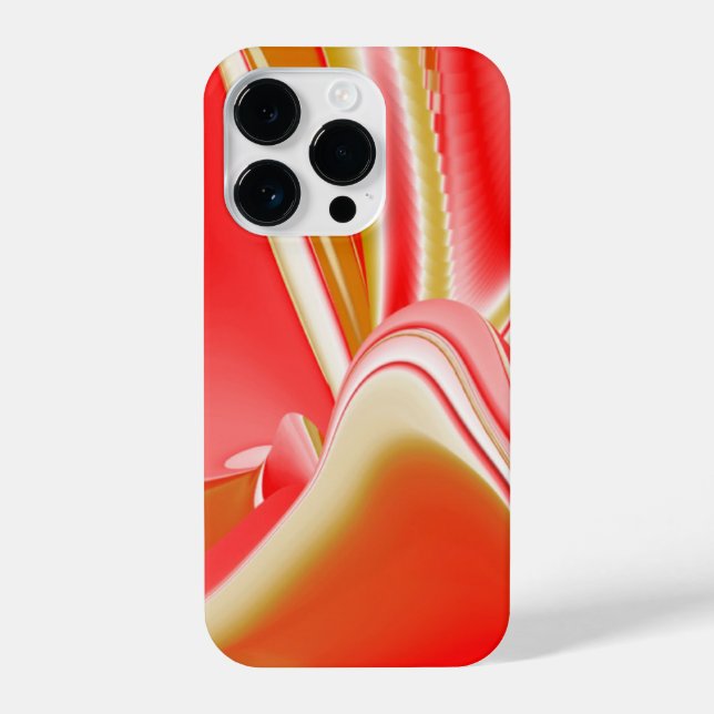 Love and Gold Abstract 3D Rainbowart iPhone Case (Back)