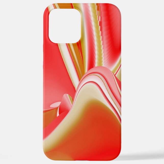 Love and Gold Abstract 3D Rainbowart iPhone Case (Back)