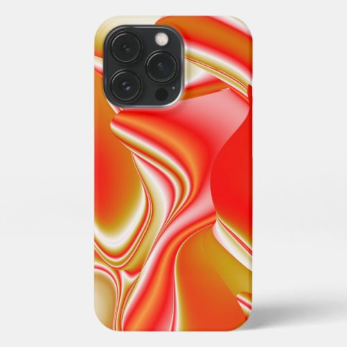 Love and Gold Abstract 3D Rainbowart iPhone 13 Pro Case