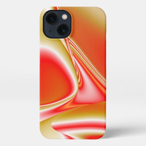 Love and Gold Abstract 3D Rainbowart iPhone 13 Case