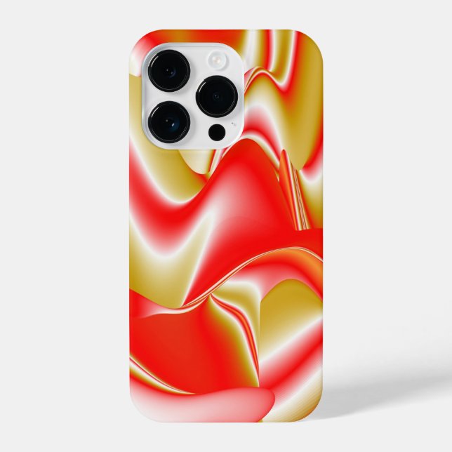 Love and Gold Abstract 3D Rainbowart iPhone Case (Back)