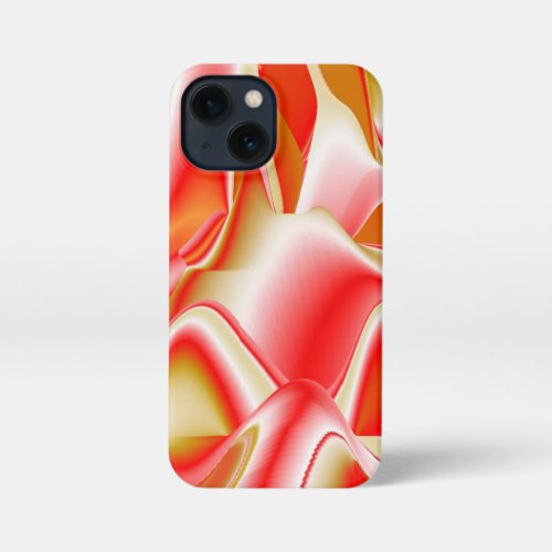 Love and Gold Abstract 3D Rainbowart iPhone 13 Mini Case