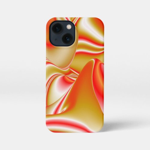 Love and Gold Abstract 3D Rainbowart iPhone 13 Mini Case