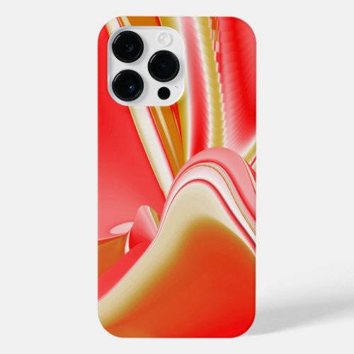 Love and Gold Abstract 3D Rainbowart iPhone 14 Pro Max Case