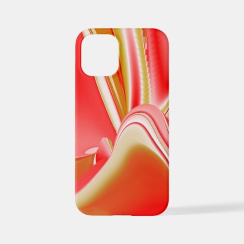 Love and Gold Abstract 3D Rainbowart iPhone 12 Mini Case