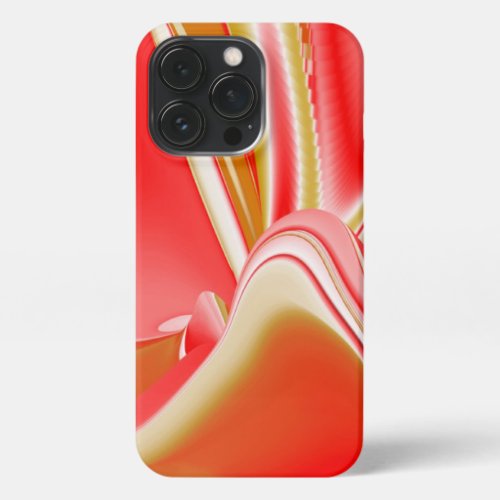Love and Gold Abstract 3D Rainbowart iPhone 13 Pro Case
