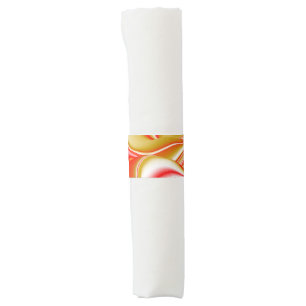 Love and Gold Abstract 3D Rainbowart Napkin Bands