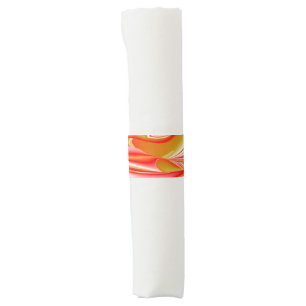 Love and Gold Abstract 3D Rainbowart Napkin Bands