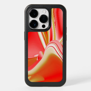 Love and Gold Abstract 3D Rainbowart OtterBox iPhone 14 Pro Case