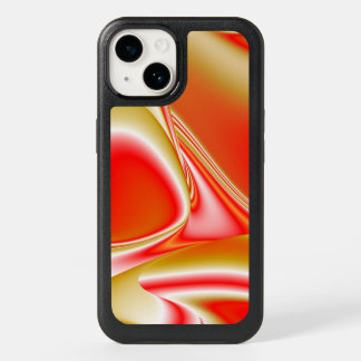 Love and Gold Abstract 3D Rainbowart OtterBox iPhone 14 Case
