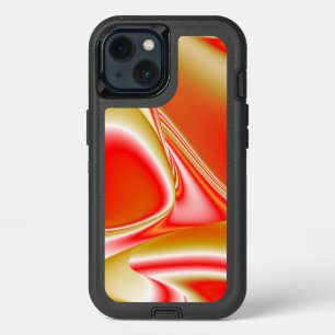 Love and Gold Abstract 3D Rainbowart iPhone 13 Case