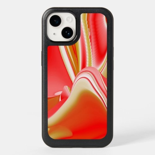 Love and Gold Abstract 3D Rainbowart OtterBox iPhone 14 Case