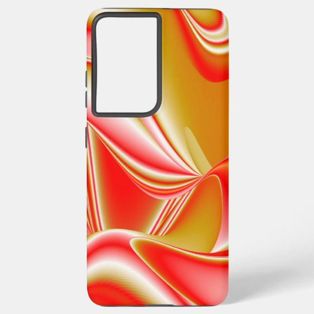 Love and Gold Abstract 3D Rainbowart Samsung Galaxy Case (Back)