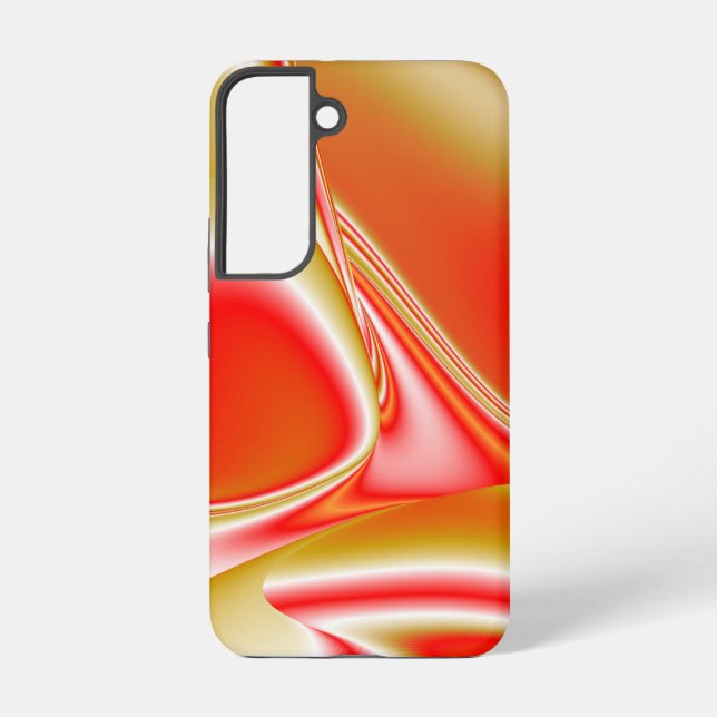 Love and Gold Abstract 3D Rainbowart Samsung Galaxy Case (Back)