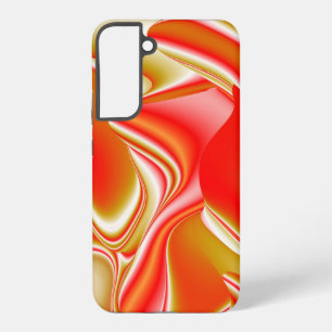 Love and Gold Abstract 3D Rainbowart Samsung Galaxy S22+ Case