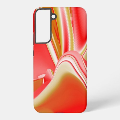 Love and Gold Abstract 3D Rainbowart Samsung Galaxy S22 Case