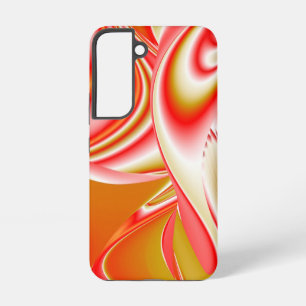 Love and Gold Abstract 3D Rainbowart Samsung Galaxy S22 Case