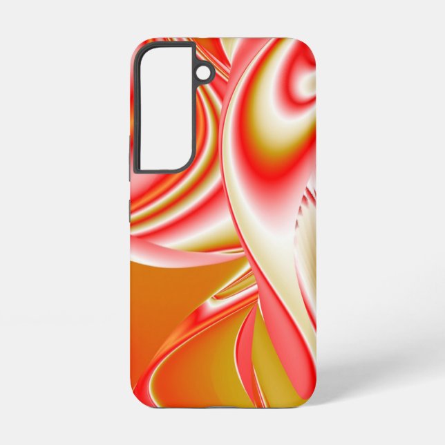 Love and Gold Abstract 3D Rainbowart Samsung Galaxy Case (Back)