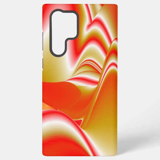 Love and Gold Abstract 3D Rainbowart Samsung Galaxy Case (Back)