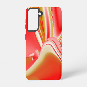 Love and Gold Abstract 3D Rainbowart Samsung Galaxy S21 Case