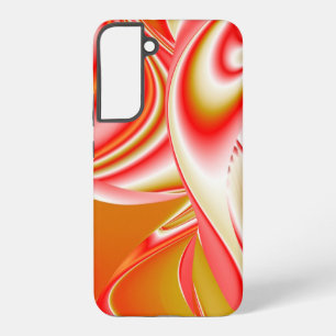 Love and Gold Abstract 3D Rainbowart Samsung Galaxy S22+ Case