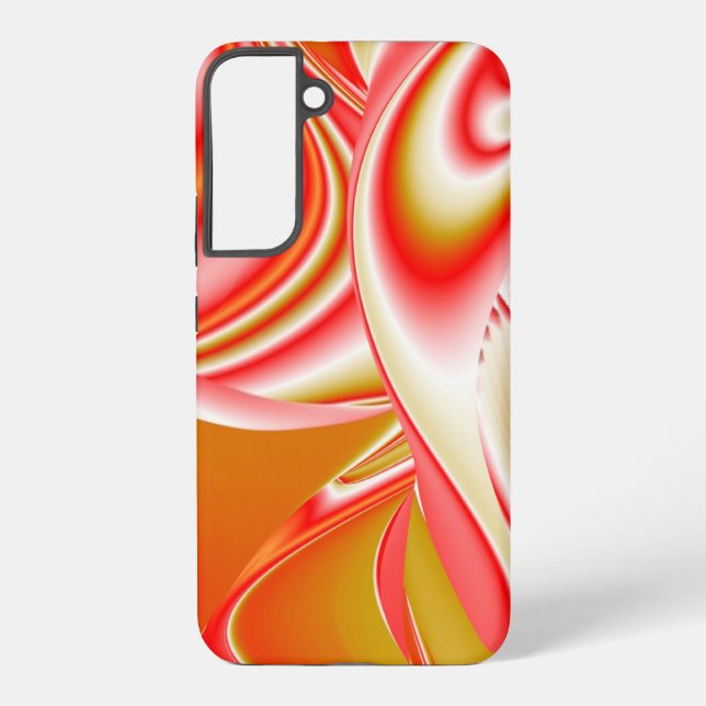 Love and Gold Abstract 3D Rainbowart Samsung Galaxy Case (Back)