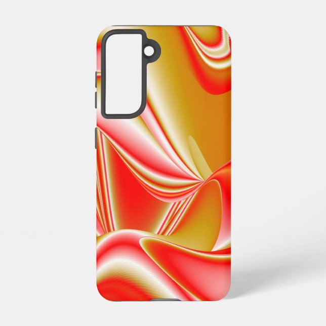 Love and Gold Abstract 3D Rainbowart Samsung Galaxy Case (Back)