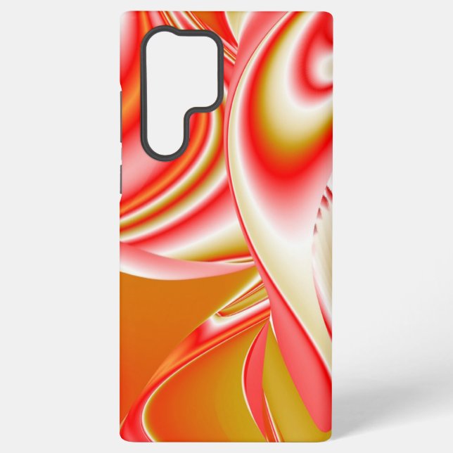 Love and Gold Abstract 3D Rainbowart Samsung Galaxy Case (Back)