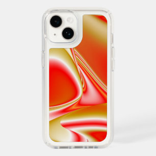 Love and Gold Abstract 3D Rainbowart Speck iPhone 14 Case