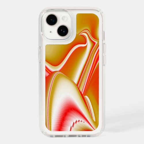Love and Gold Abstract 3D Rainbowart Speck iPhone 14 Case