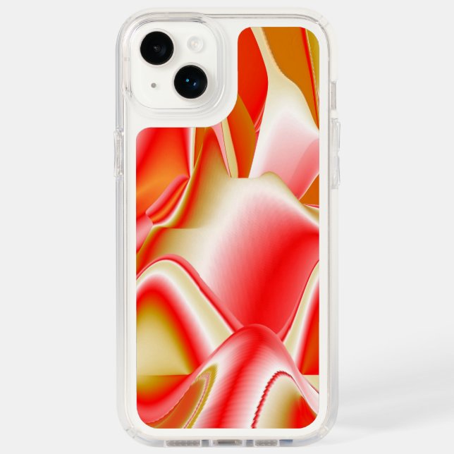 Love and Gold Abstract 3D Rainbowart Speck iPhone Case (Front)