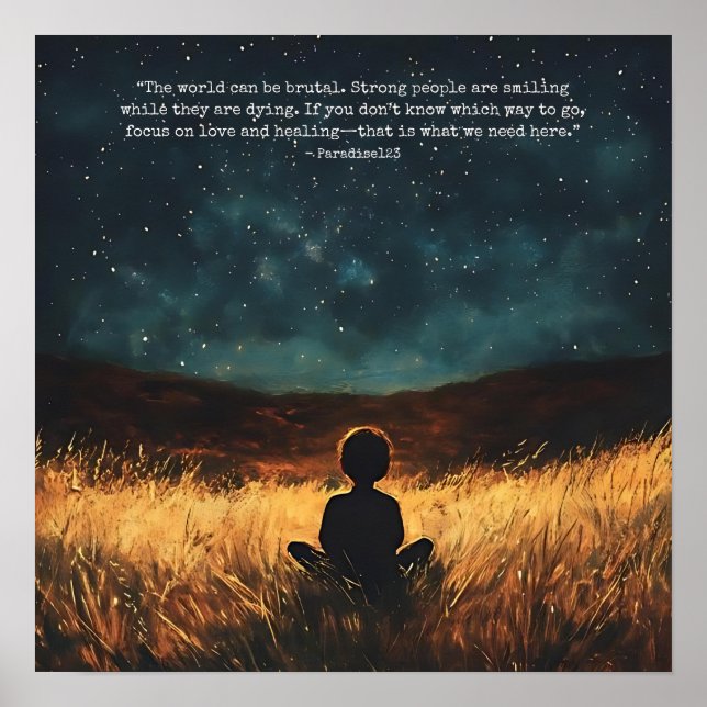 love and healing (door 1050) poster (Front)