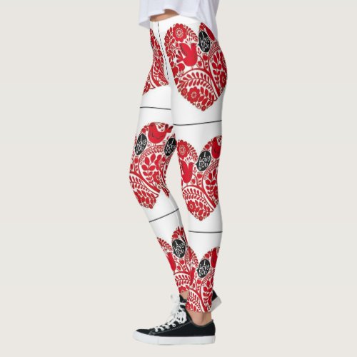 LOVE AND HEARTS ON THESE AWESOME LEGGINGS