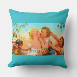 Love and Jealousy print Throw Pillow