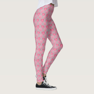Love and Kisses Leggings Valentine's Kisses Pants