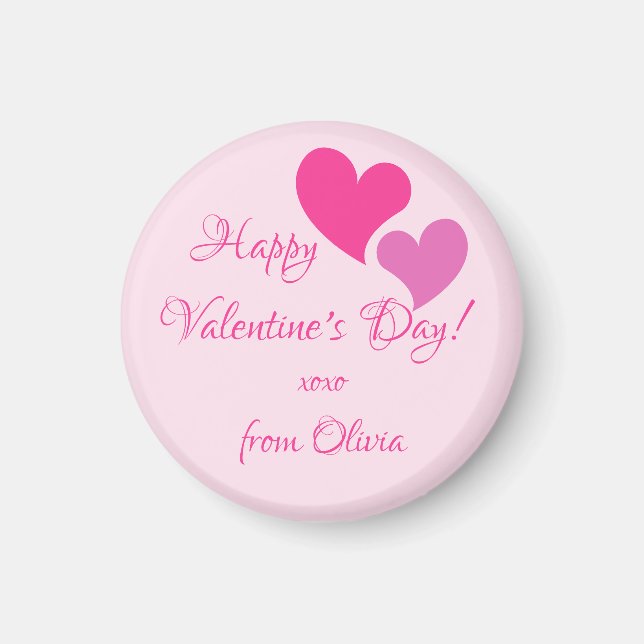 Love and kisses magnet (Front)