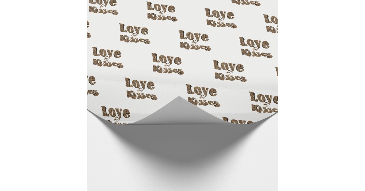 Love & Kisses Wrapping Paper
